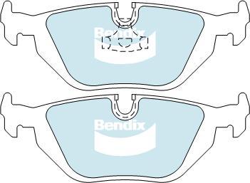 BENDIX DB1245 GCT - Kit pastiglie freno, Freno a disco autozon.pro