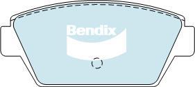 BENDIX DB1240 GCT - Kit pastiglie freno, Freno a disco autozon.pro