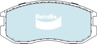 BENDIX DB1201 GCT - Kit pastiglie freno, Freno a disco autozon.pro