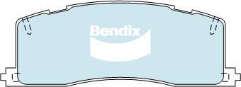 BENDIX DB1213 4WD - Kit pastiglie freno, Freno a disco autozon.pro