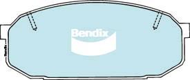 BENDIX DB1287 GCT - Kit pastiglie freno, Freno a disco autozon.pro