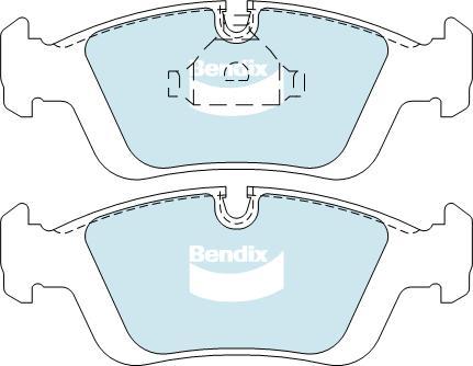 BENDIX DB1224 GCT - Kit pastiglie freno, Freno a disco autozon.pro