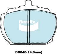 BENDIX DB840 GCT - Kit pastiglie freno, Freno a disco autozon.pro