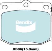 BENDIX DB86 GCT - Kit pastiglie freno, Freno a disco autozon.pro