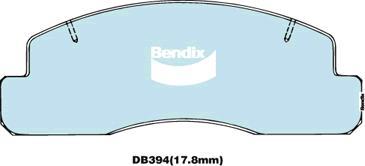 BENDIX DB394 GCT - Kit pastiglie freno, Freno a disco autozon.pro