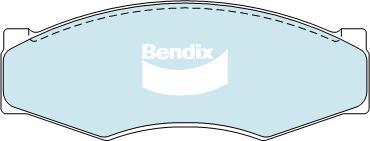 BENDIX DB340 4WD - Kit pastiglie freno, Freno a disco autozon.pro