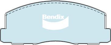 BENDIX DB319 GCT - Kit pastiglie freno, Freno a disco autozon.pro