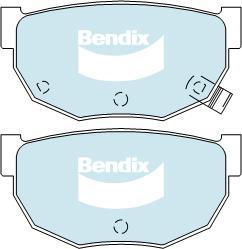 BENDIX DB325 GCT - Kit pastiglie freno, Freno a disco autozon.pro