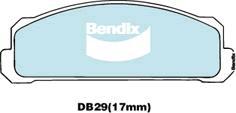 BENDIX DB29 GCT - Kit pastiglie freno, Freno a disco autozon.pro