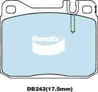 BENDIX DB243 GCT - Kit pastiglie freno, Freno a disco autozon.pro