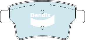 BENDIX DB2041 GCT - Kit pastiglie freno, Freno a disco autozon.pro