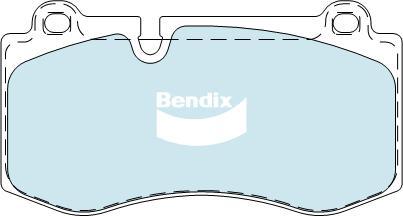 BENDIX DB2057 EURO+ - Kit pastiglie freno, Freno a disco autozon.pro