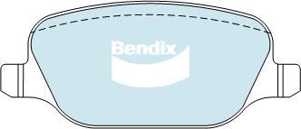 BENDIX DB2068 MKT - Kit pastiglie freno, Freno a disco autozon.pro