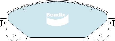 BENDIX DB2004 4WD - Kit pastiglie freno, Freno a disco autozon.pro