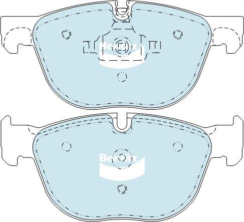 BENDIX DB2006 EURO+ - Kit pastiglie freno, Freno a disco autozon.pro