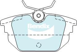 BENDIX DB2010 EURO+ - Kit pastiglie freno, Freno a disco autozon.pro