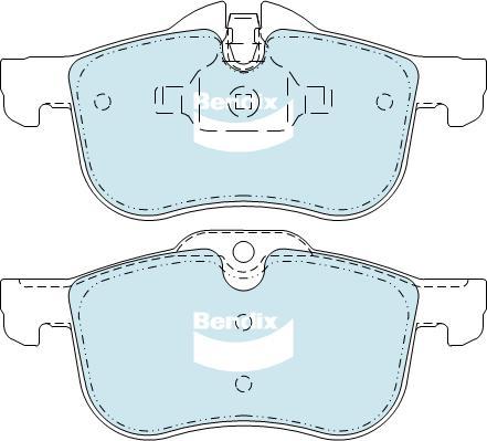 BENDIX DB2022 UP - Kit pastiglie freno, Freno a disco autozon.pro