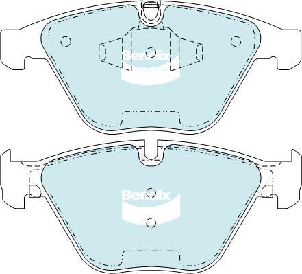 BENDIX DB2194 EURO+ - Kit pastiglie freno, Freno a disco autozon.pro