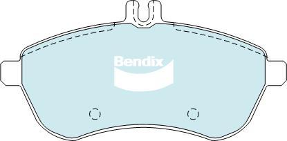 BENDIX DB2181 EURO+ - Kit pastiglie freno, Freno a disco autozon.pro