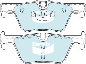 BENDIX DB2224 EURO+ - Kit pastiglie freno, Freno a disco autozon.pro