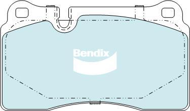 BENDIX DB2228 4WD - Kit pastiglie freno, Freno a disco autozon.pro