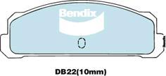 BENDIX DB22 GCT - Kit pastiglie freno, Freno a disco autozon.pro