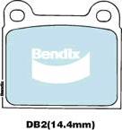 BENDIX DB2 GCT - Kit pastiglie freno, Freno a disco autozon.pro