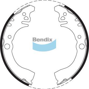 BENDIX DS0034 - Kit ganasce freno autozon.pro