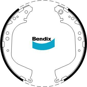 BENDIX DS2280 - Kit ganasce freno autozon.pro