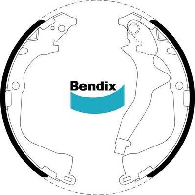 Bendix-AU BS5059 - Kit ganasce freno autozon.pro