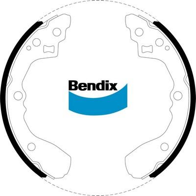 Bendix-AU BS5006 - Kit ganasce freno autozon.pro