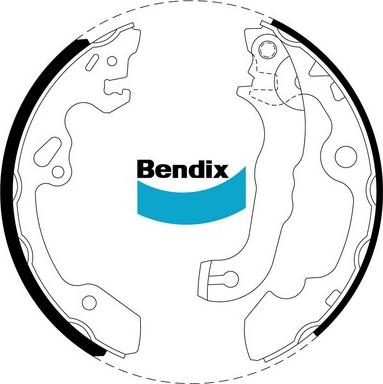 Bendix-AU BS5011 - Kit ganasce freno autozon.pro