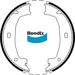 Bendix-AU BS5103 - Kit ganasce, Freno stazionamento autozon.pro