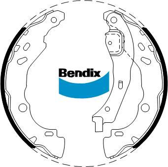 Bendix-AU BS5259 - Kit ganasce freno autozon.pro