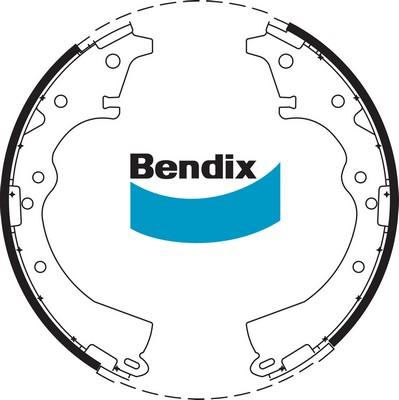 Bendix-AU BS1492 - Kit ganasce freno autozon.pro