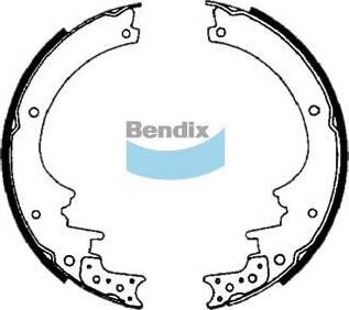 Bendix-AU BS1404 - Kit ganasce freno autozon.pro