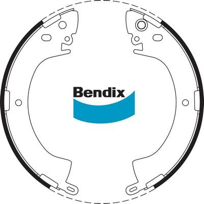 Bendix-AU BS1594 - Kit ganasce freno autozon.pro