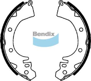 Bendix-AU BS1592 - Kit ganasce freno autozon.pro