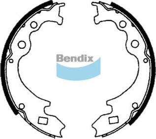 Bendix-AU BS1585 - Kit ganasce freno autozon.pro