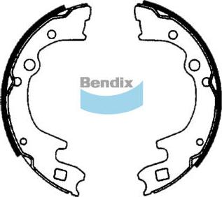 Bendix-AU BS1588 - Kit ganasce freno autozon.pro