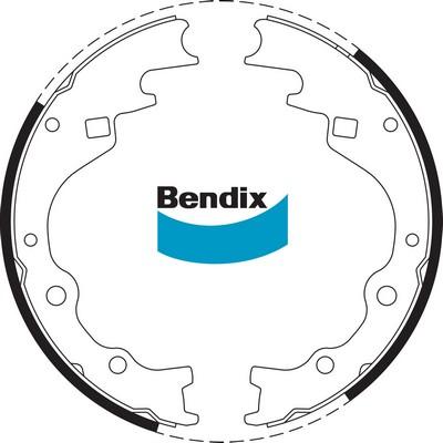 Bendix-AU BS1587 - Kit ganasce freno autozon.pro