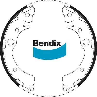 Bendix-AU BS1692 - Kit ganasce freno autozon.pro