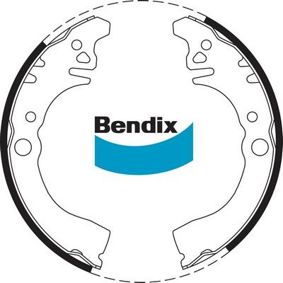 Bendix-AU BS1658 - Kit ganasce freno autozon.pro