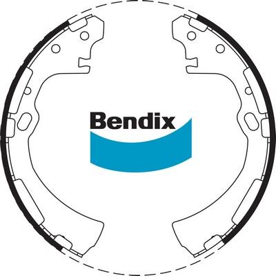 Bendix-AU BS1657 - Kit ganasce freno autozon.pro