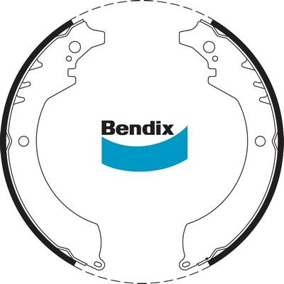 Bendix-AU BS1607 - Kit ganasce freno autozon.pro