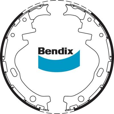 Bendix-AU BS1612 - Kit ganasce freno autozon.pro