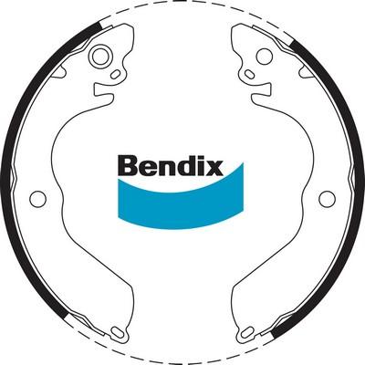 Bendix-AU BS1681 - Kit ganasce freno autozon.pro