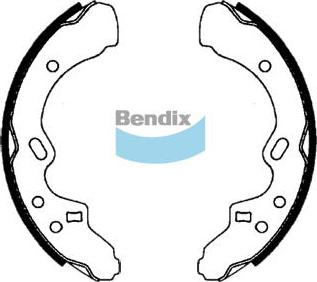 Bendix-AU BS1637 - Kit ganasce freno autozon.pro