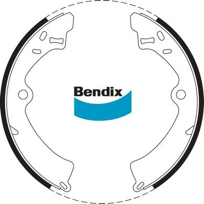 Bendix-AU BS1627 - Kit ganasce freno autozon.pro