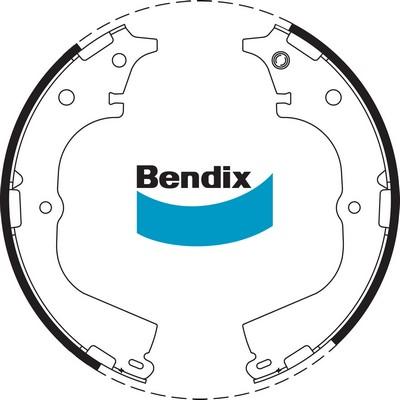 Bendix-AU BS1678 - Kit ganasce freno autozon.pro